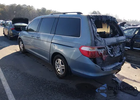 2007 Honda Odyssey Ex-L from USA, damaged, VIN 5FNRL38777B078305